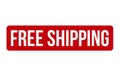 Free Shipping Rubber Stamp. Free Shipping Stamp Seal Ã¢â¬â Vector Royalty Free Stock Photo